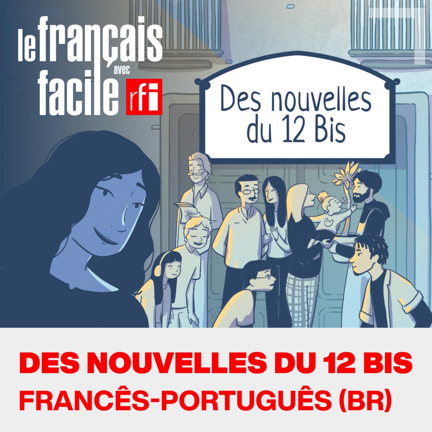 Des nouvelles du 12 bis: podcast em francês-português do Brasil - Podcasts