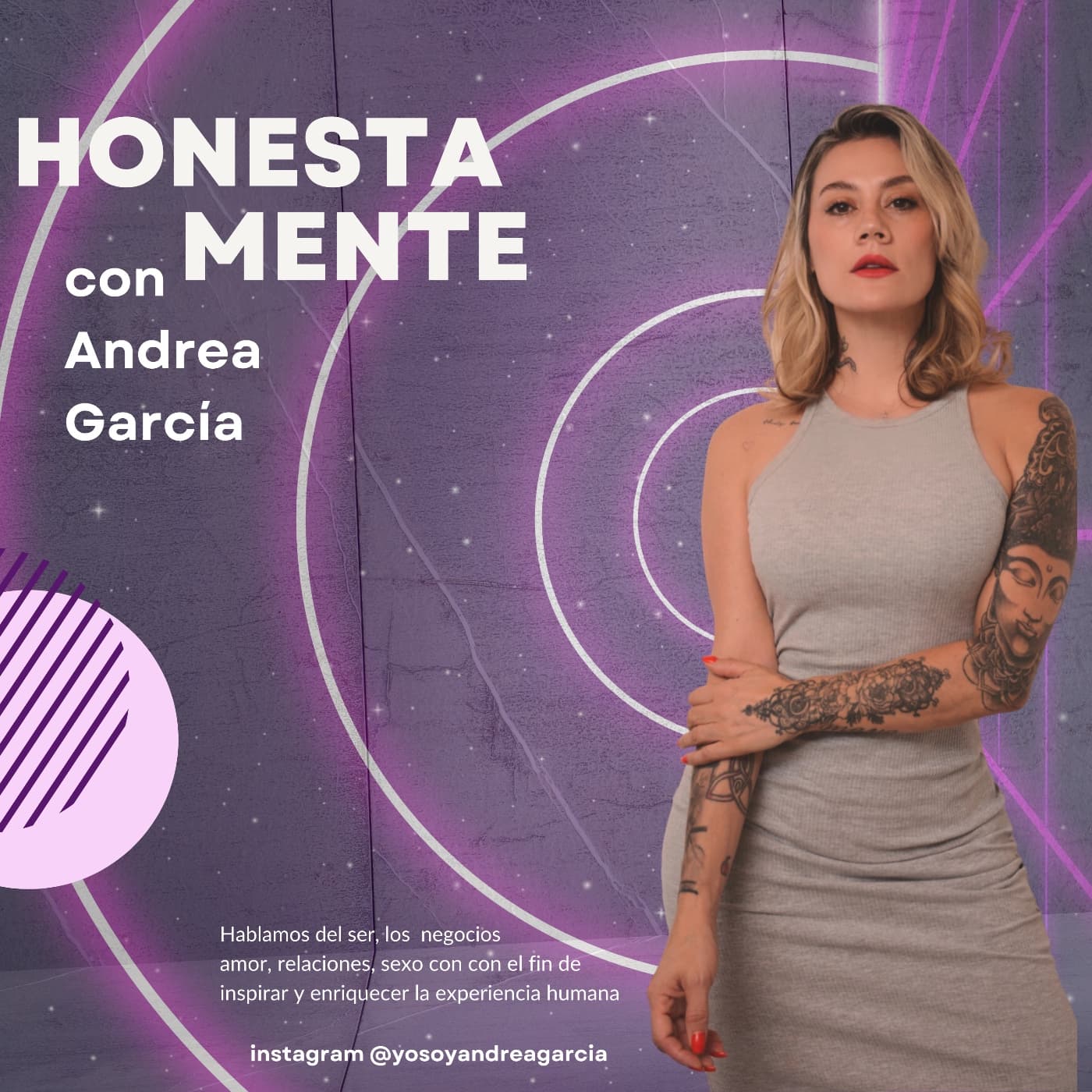 Honestamente con Andrea García - Podcasts