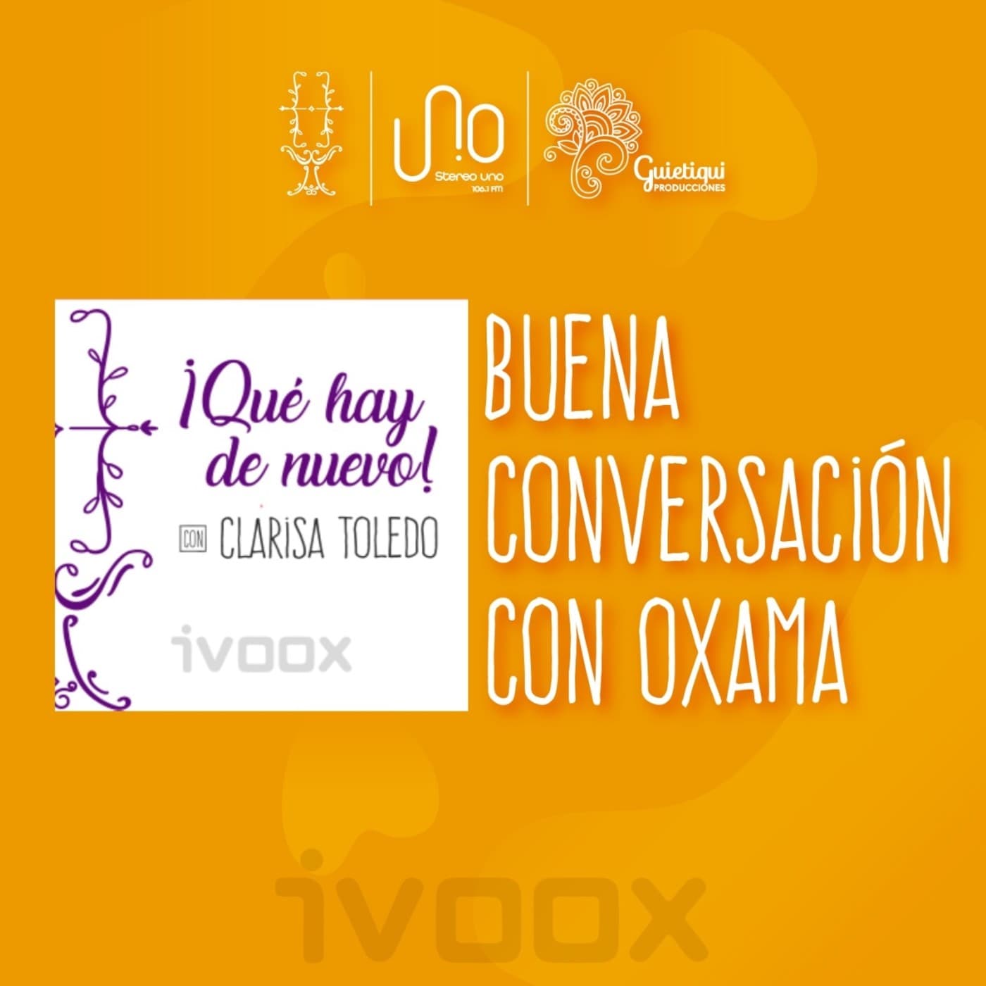 Buena conversación con Oxama - Podcasts
