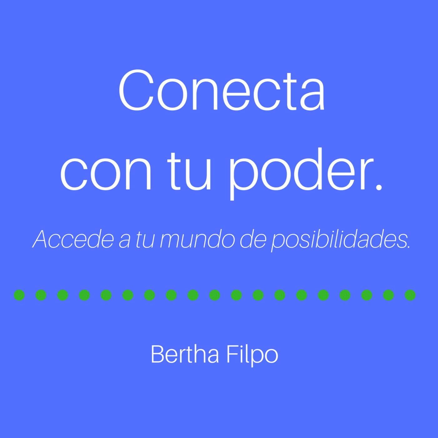Conecta con tu poder - Podcasts