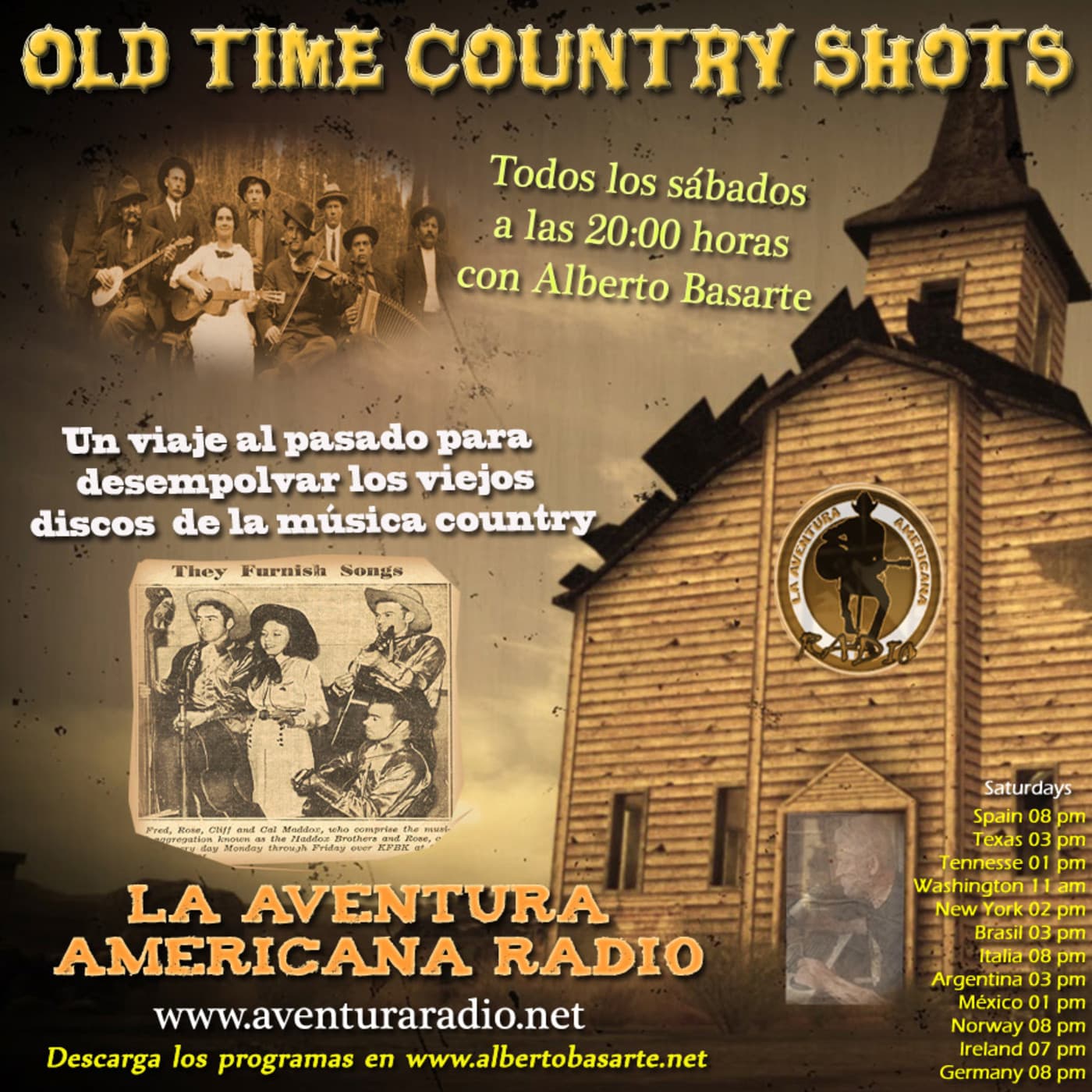 Podcast Old Time Country Shots - Podcasts