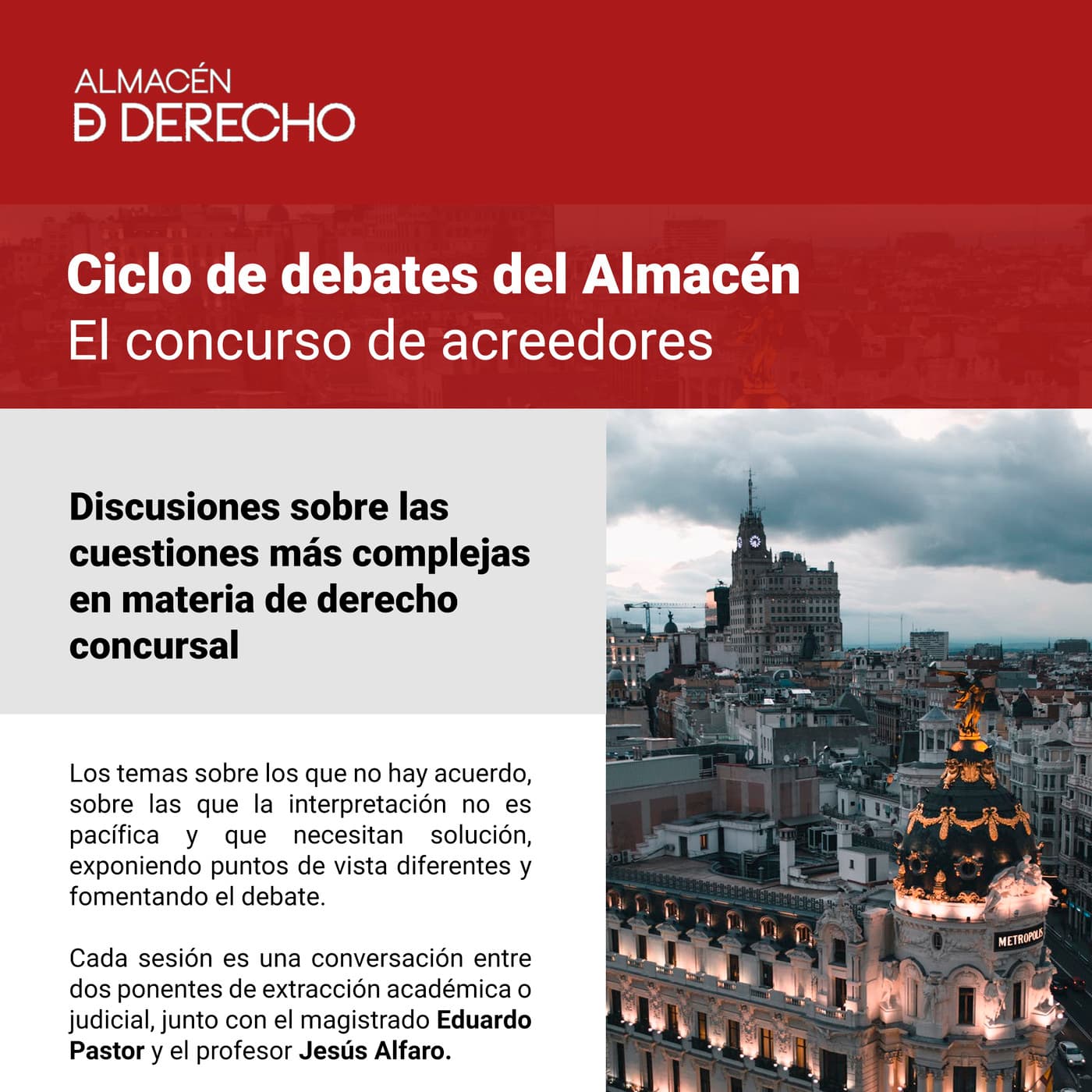 Ciclo de debates del Almacén - Podcasts