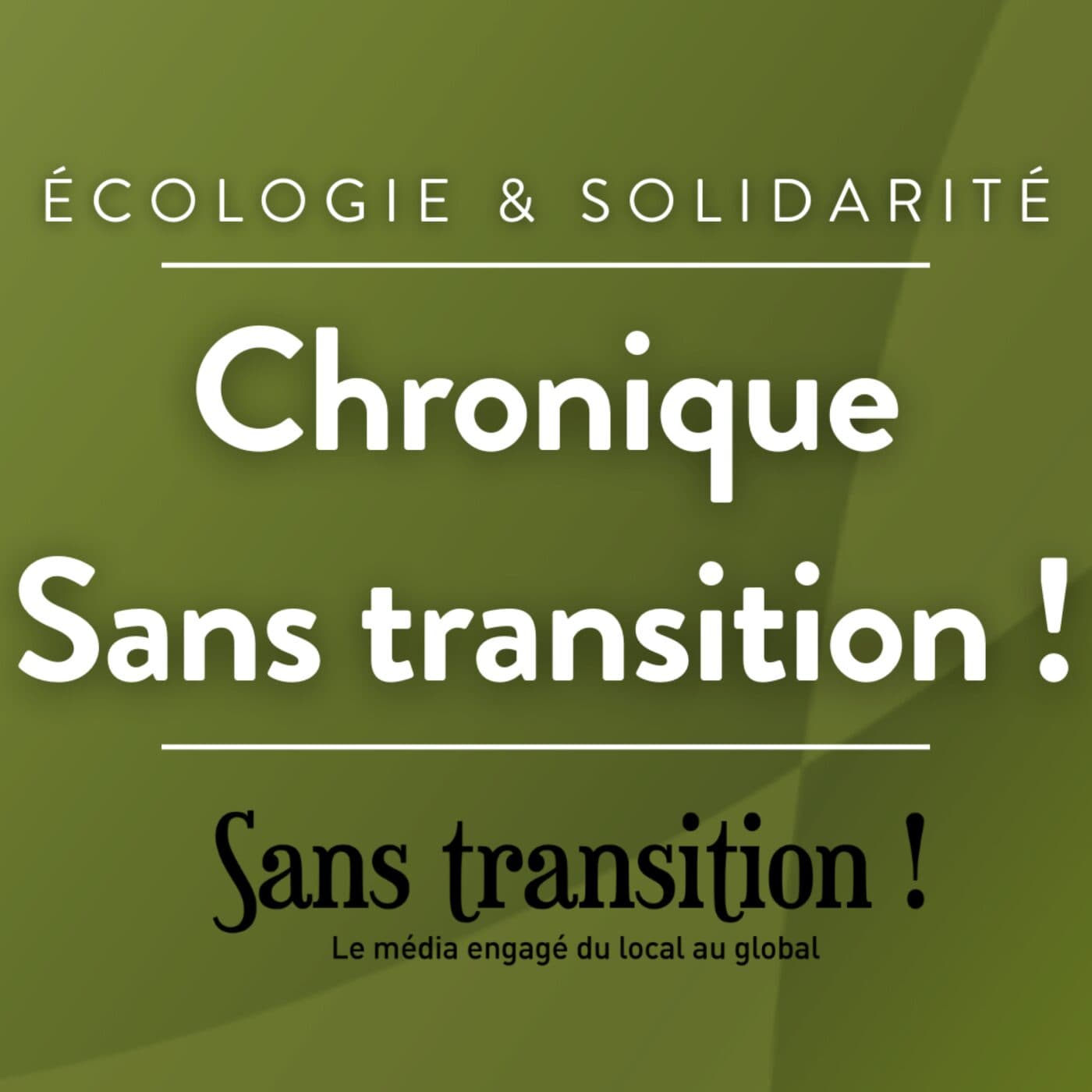 Chronique Sans Transition - Podcasts