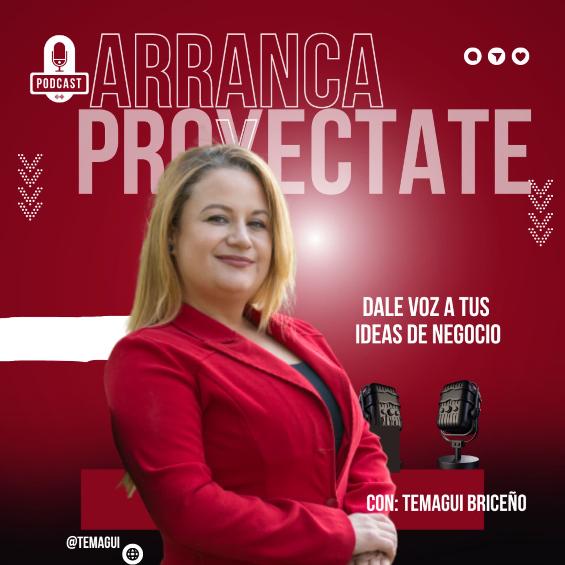 Arranca y proyectate - Podcasts