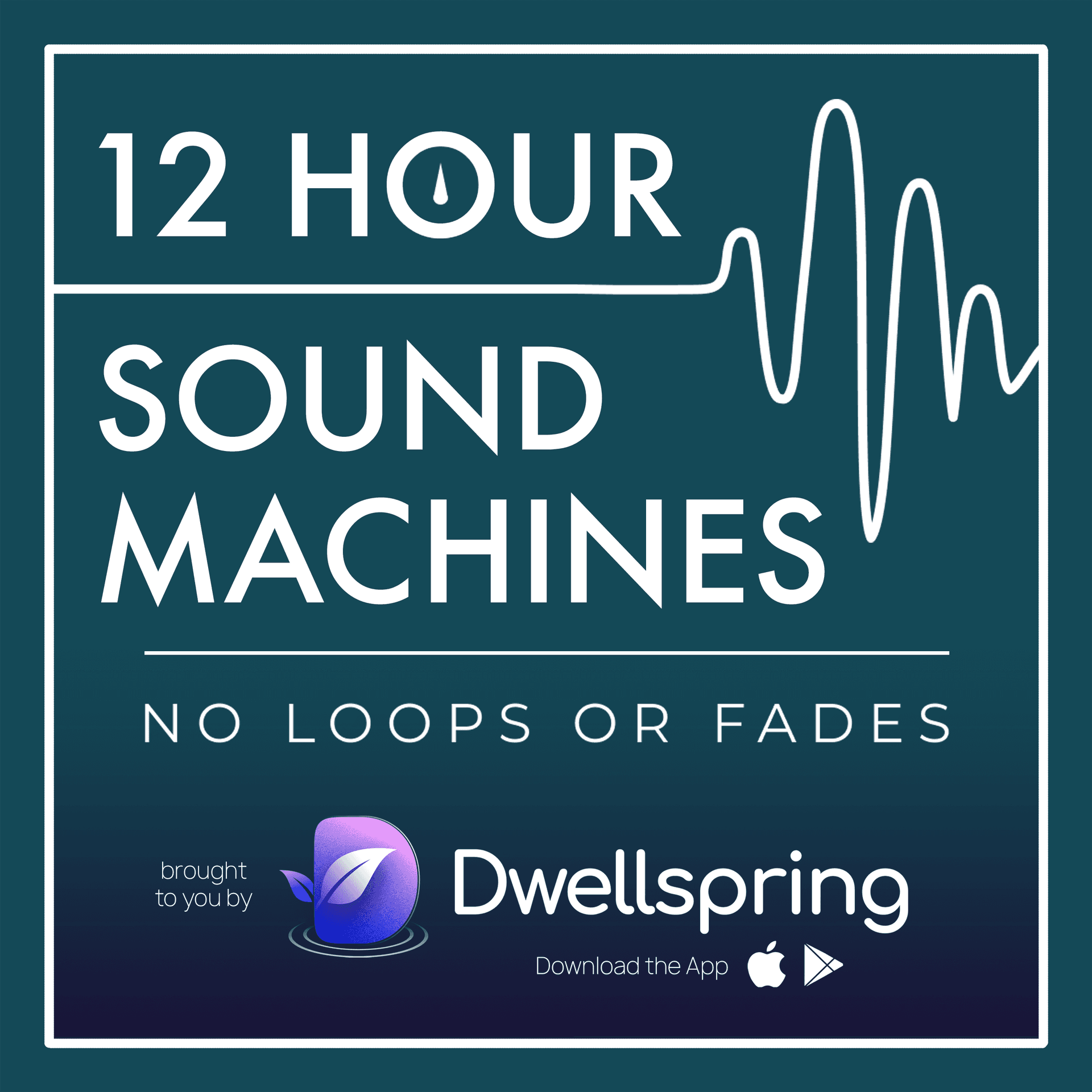 12 Hour Sound Machines for Sleep (no loops or fades) - بودكاست