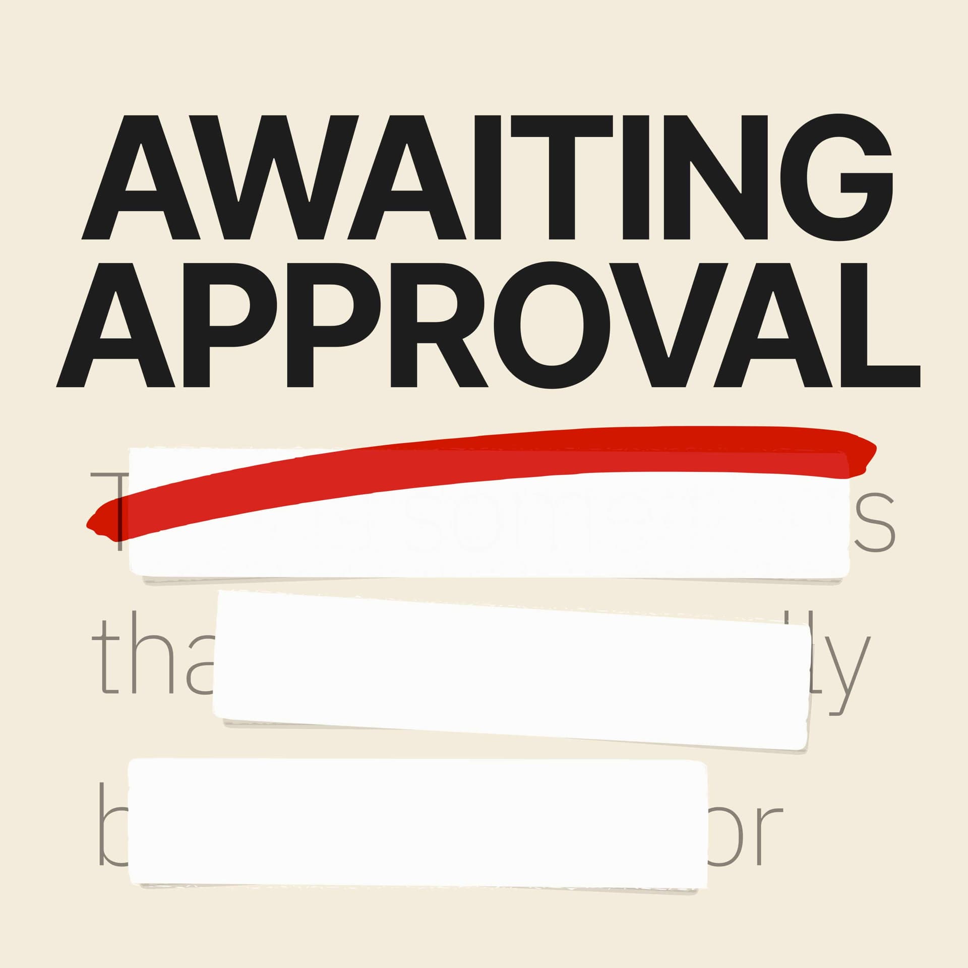 Awaiting Approval - Podcasts