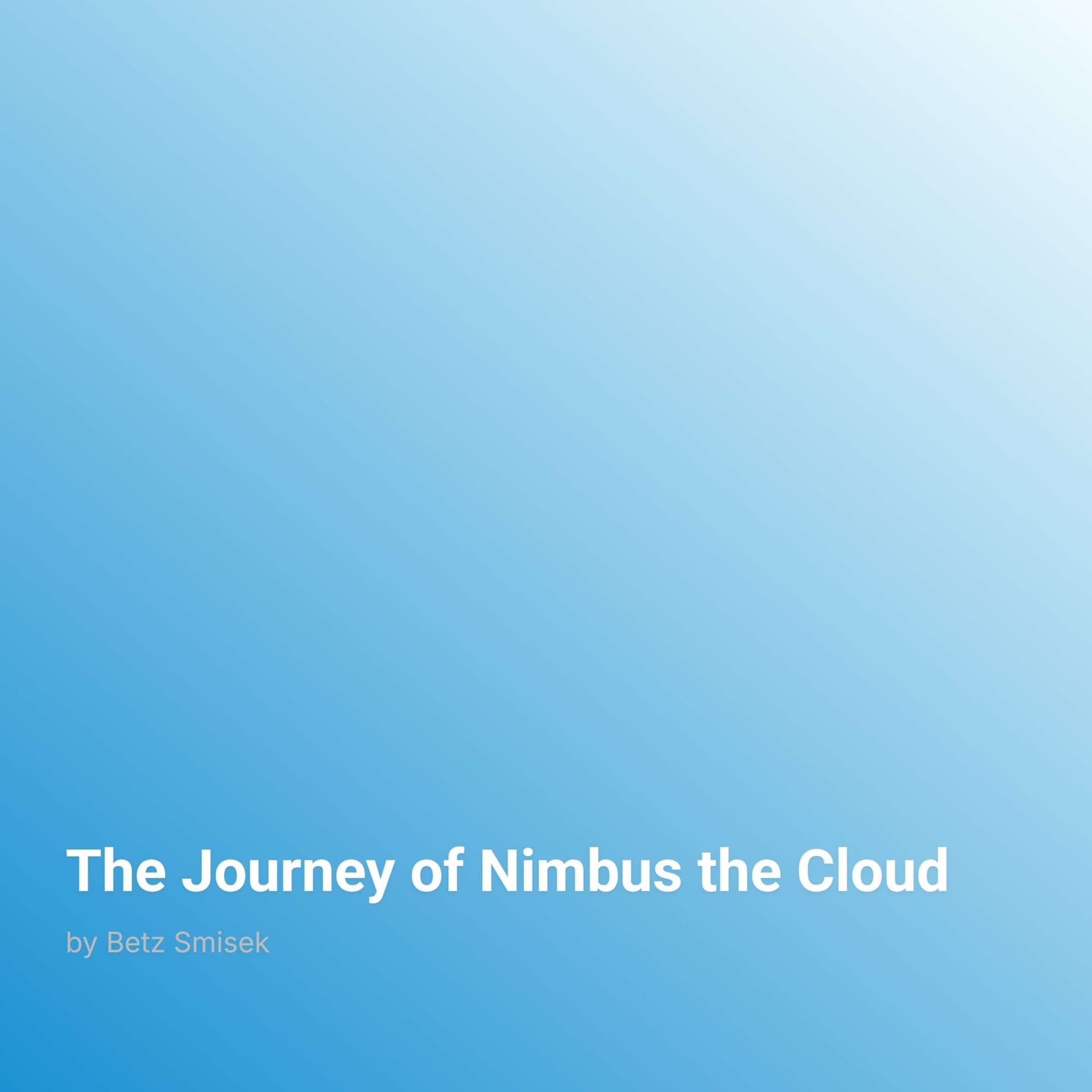 The Journey of Nimbus the Cloud - بودكاست