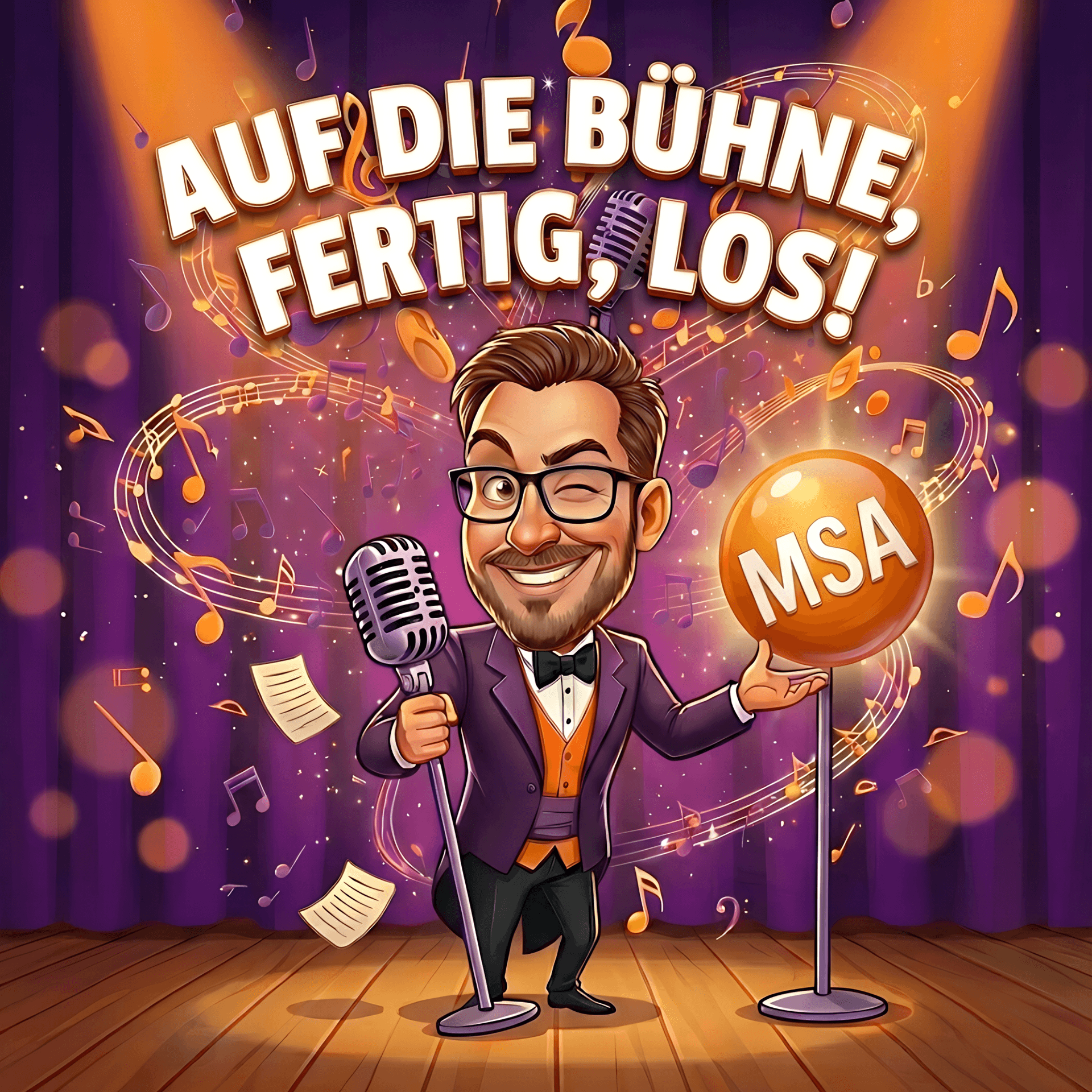Auf die Bühne, fertig, los! - Podcasts
