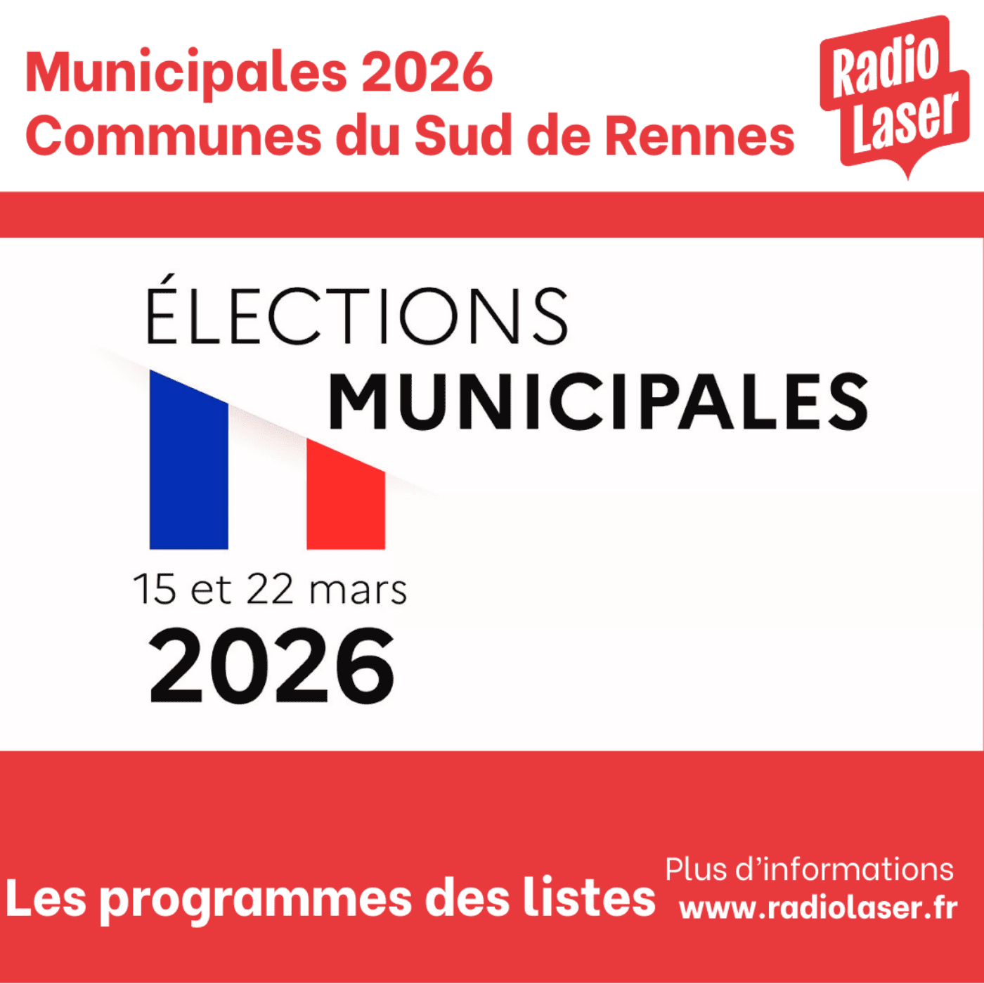 Municipales 2026 : Communes du Sud de Rennes