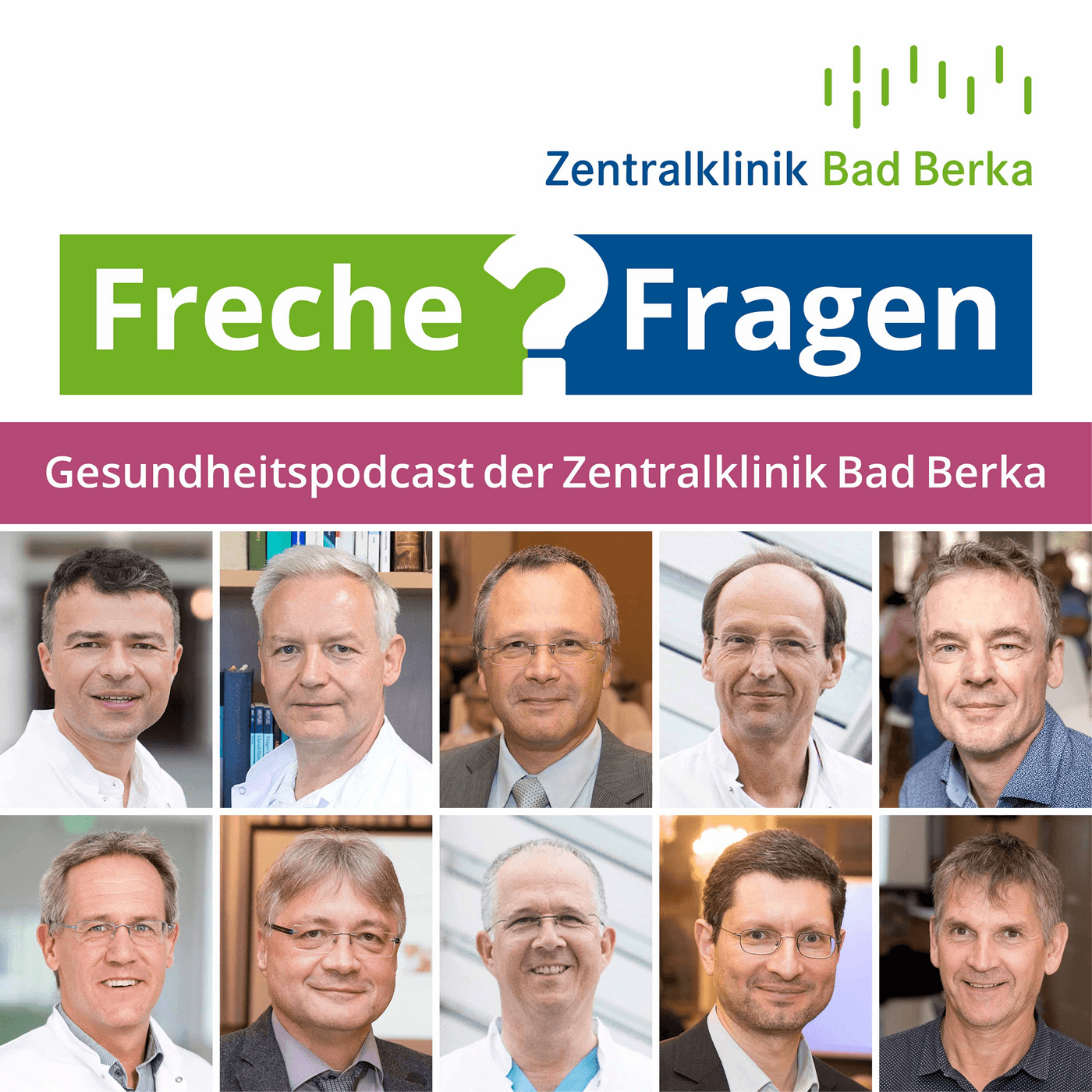 Freche Fragen an Chefärzte - Podcasts